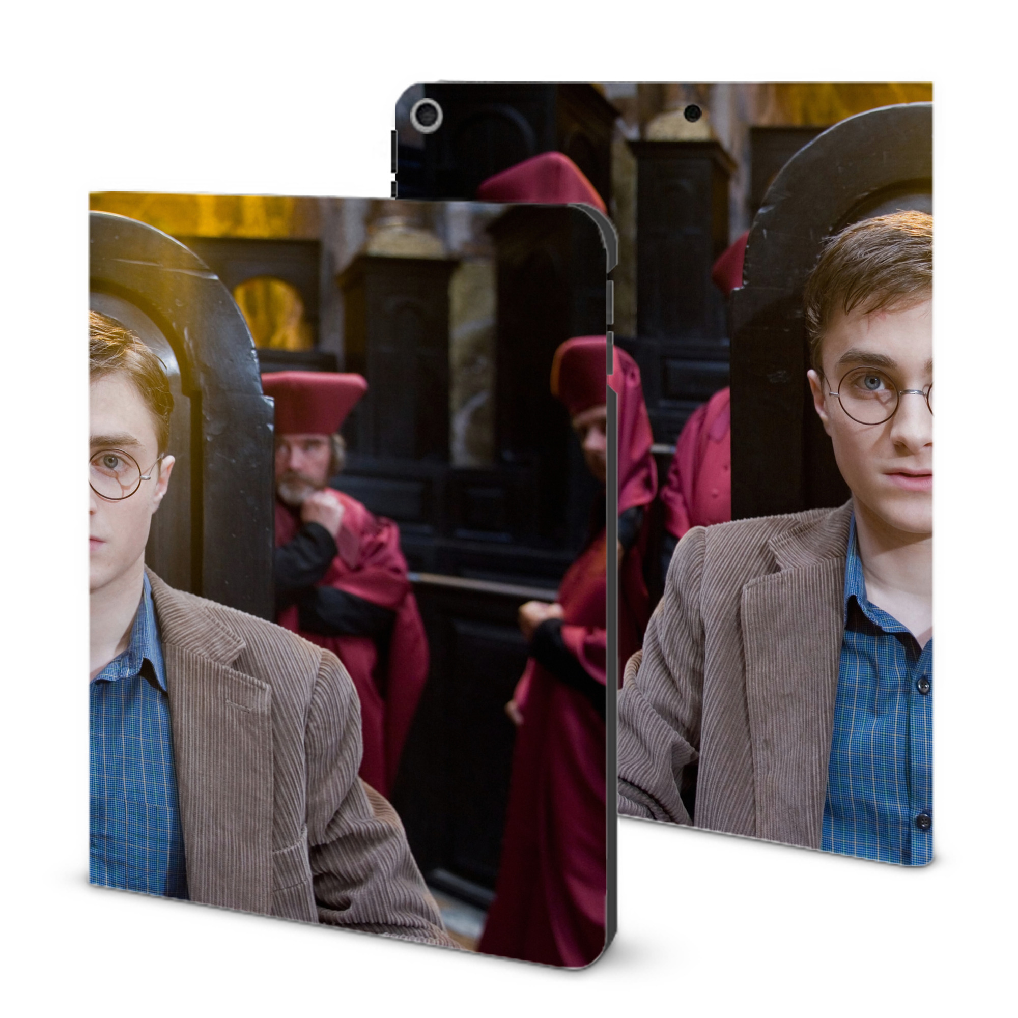 （画像用） Harry Potter ハリー・ポッターシリーズ IPad ケース ブック型 PUレザー TPU 耐衝撃 軽量 薄型 ペン収納なし 全面保護 IPad 各モデル対応
